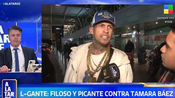 tension entre l-gante y tamara baez por la cuota alimentaria de su hija: dice algo que no es real