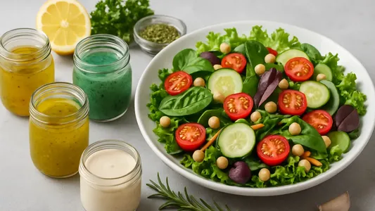 Aderezos caseros para ensaladas: cómo lograr más sabor con ingredientes simples