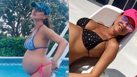 Andrea Estévez no pudo volver de Miami y su hija nacerá en Estados Unidos