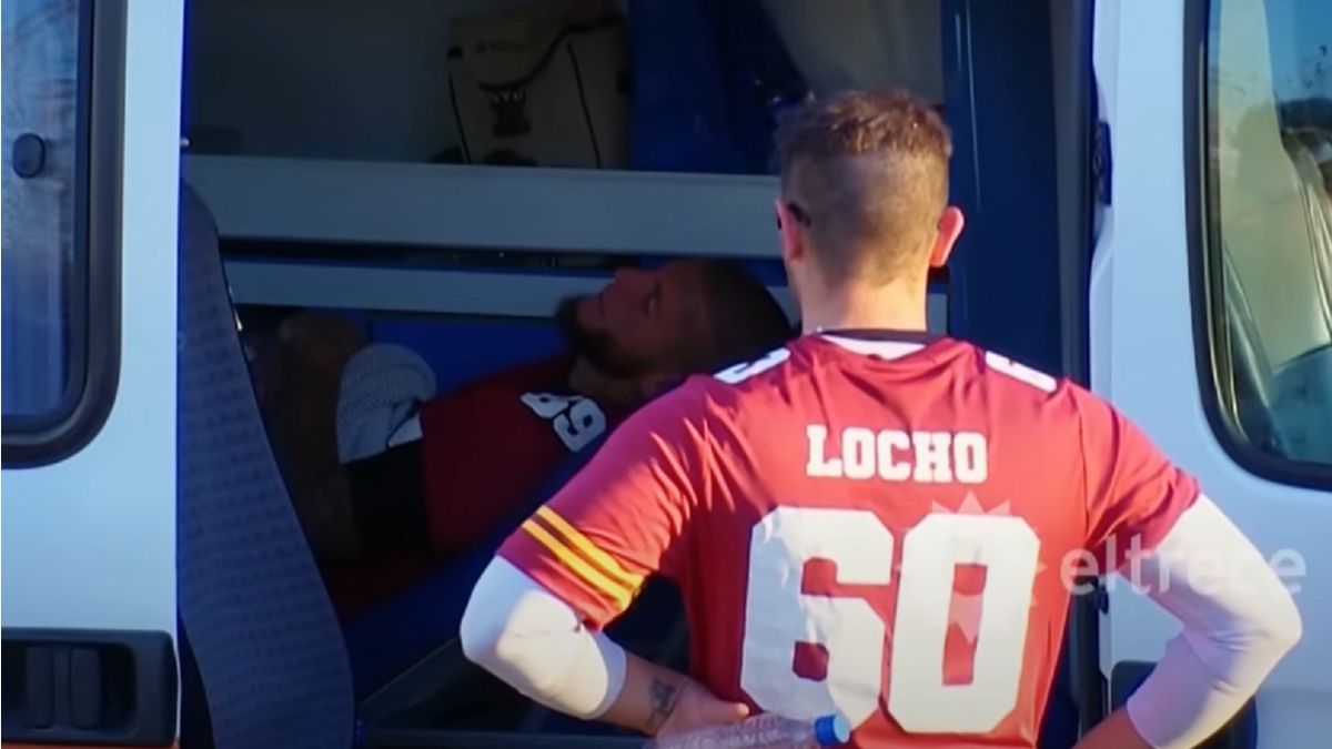 Alex Caniggia debi&oacute; ser asistido con ox&iacute;geno durante uno de los juegos de El hotel de los famosos.&nbsp;