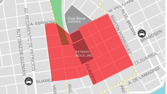 El súper operativo de seguridad para el Boca-River ya está en marcha: dónde son los cortes y a qué hora abre La Bombonera