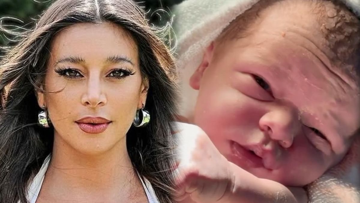 Sol Pérez compartió una foto del más tierno de los momentos junto a su hijo recién nacido: Mi primera...