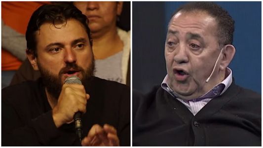 Luis DElia y Juan Grabois se enfrentaron en un canal de televisión y tuvieron que separarlos