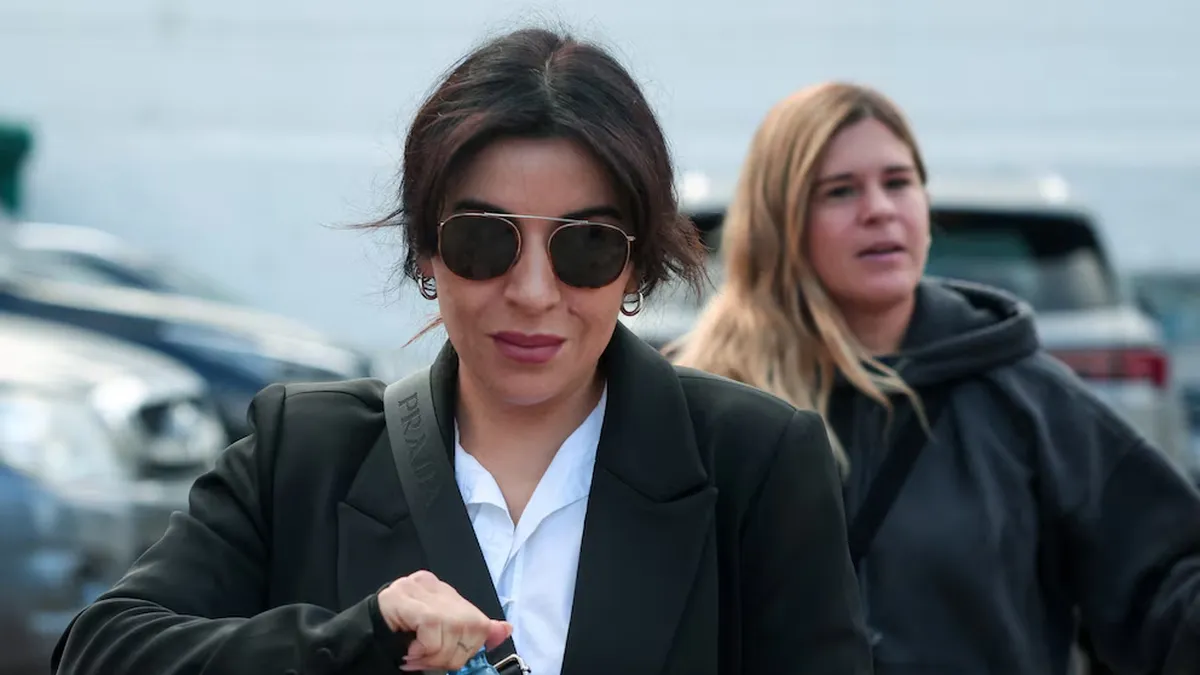 Gianinna estalló en el juicio contra Leopoldo Luque. (Foto: Reuters/Cris Sille).
