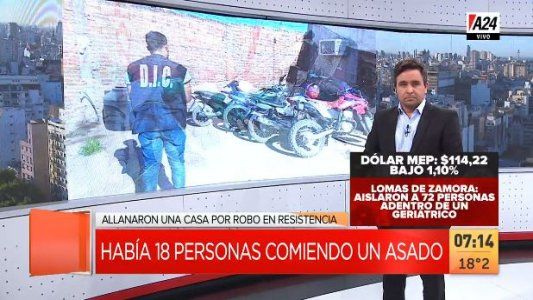 Fueron a un allanamiento y se encontraron con empleados municipales comiendo un asado