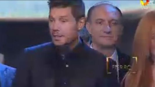 Tinelli: Era el premio que más deseaba ganar esta noche