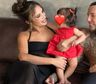 Alex Caniggia y Melody Luz mostraron por primera vez la carita de Venezia en un álbum de fotos