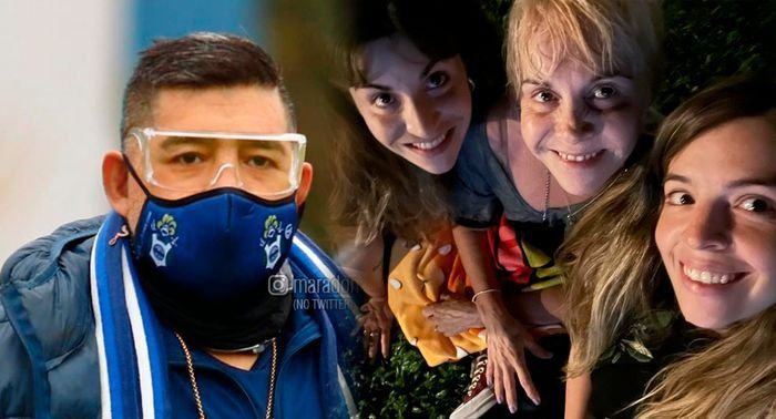 10-M: La hijas de Maradona pidieron Justicia por su padre