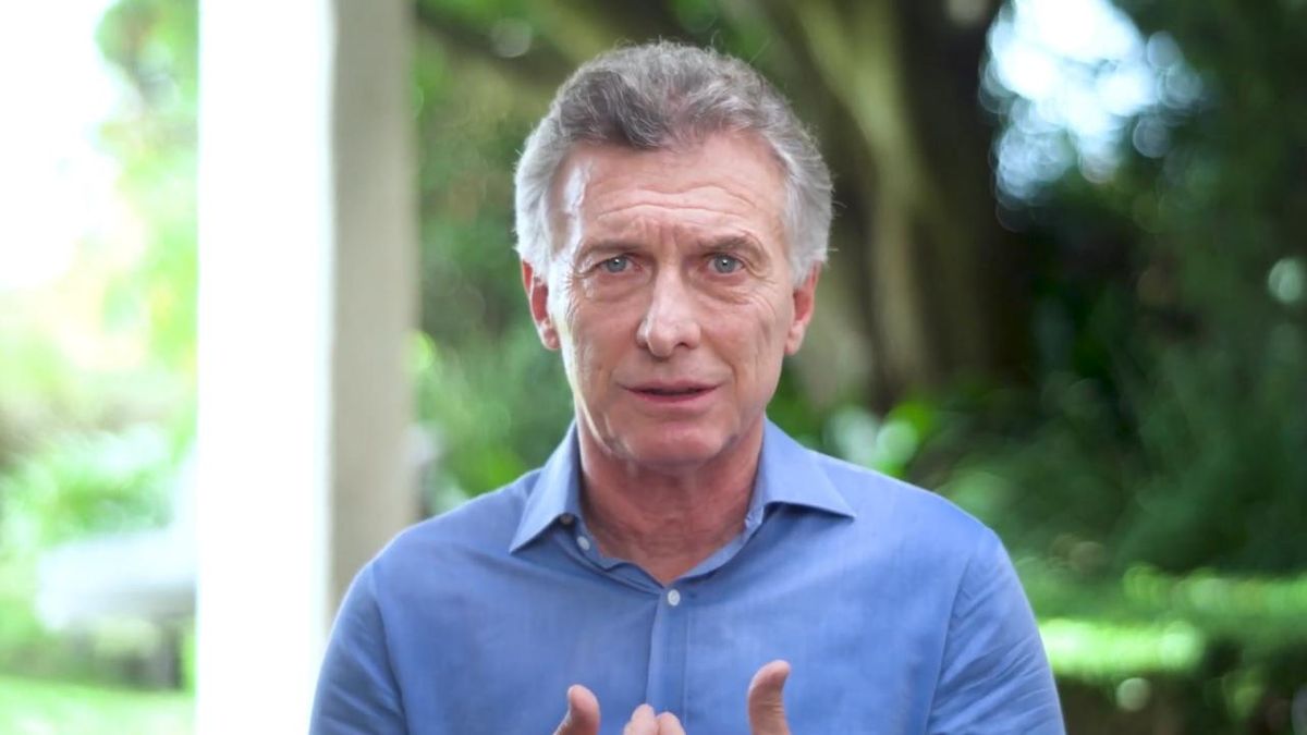 Mauricio Macri anunció que no será candidato a presidente