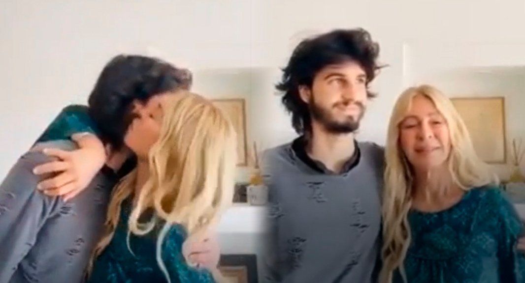 Franco, el hijo mayor de Romina Yan, le hizo un regalo muy especial a su abuela, Cris Morena