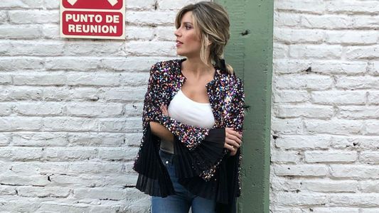 La caída de Laurita Fernández al aire en Bienvenidos a bordo