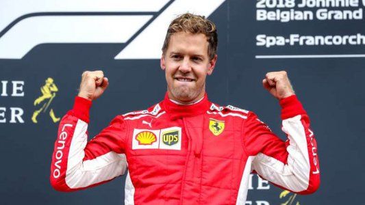 Fórmula 1: Vettel ganó el Gran Premio de Bélgica y le recortó diferencia a Hamilton