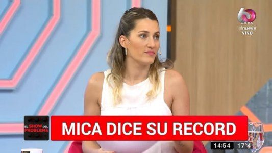 Nicole reveló el promedio sexual que tenía con Cubero: la picante respuesta de Mica Viciconte