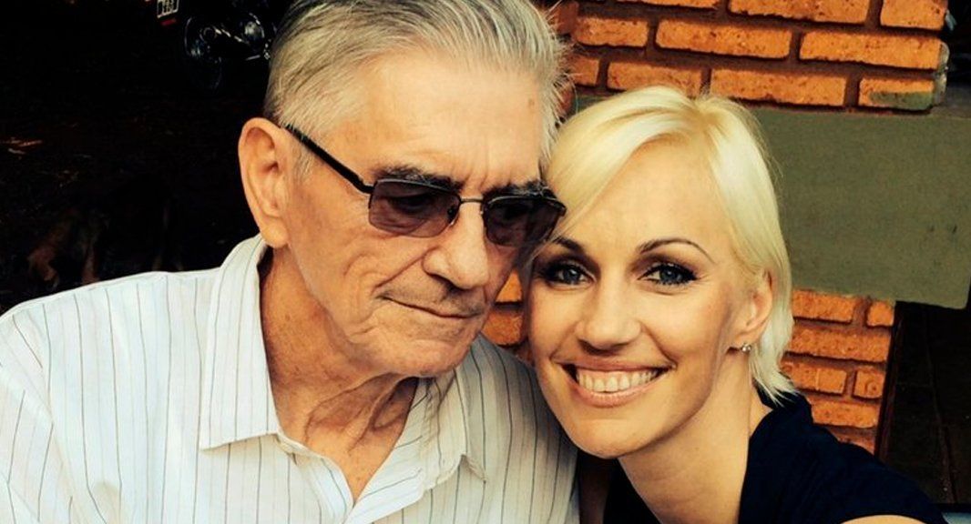 Ingrid Grudke pudo llegar a Misiones para despedir a su padre: Lo vi y al día siguiente se fue