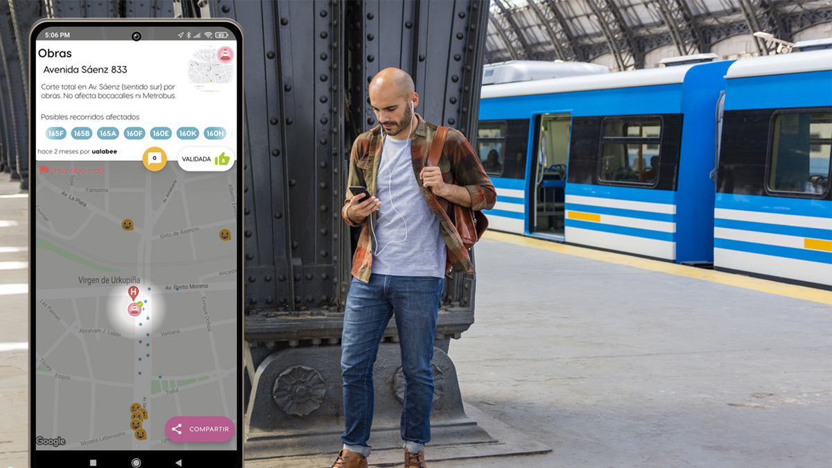 Ualabee es una plataforma de movilidad de IA y BigData que integra los horarios y las rutas de los operadores de transporte público
