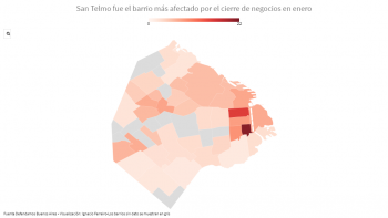 Crisis en la Ciudad: en qué barrios cerraron más comercios