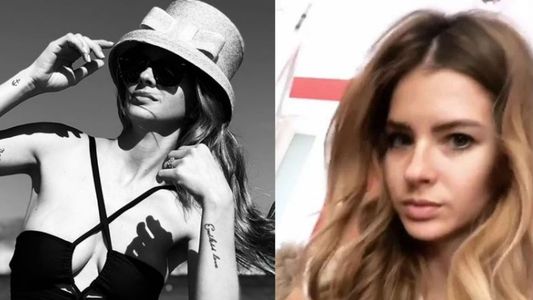 La China Suárez se mostró al natural