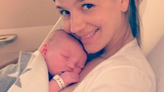 La foto más tierna de Marcela Kloosterboer con su bebé