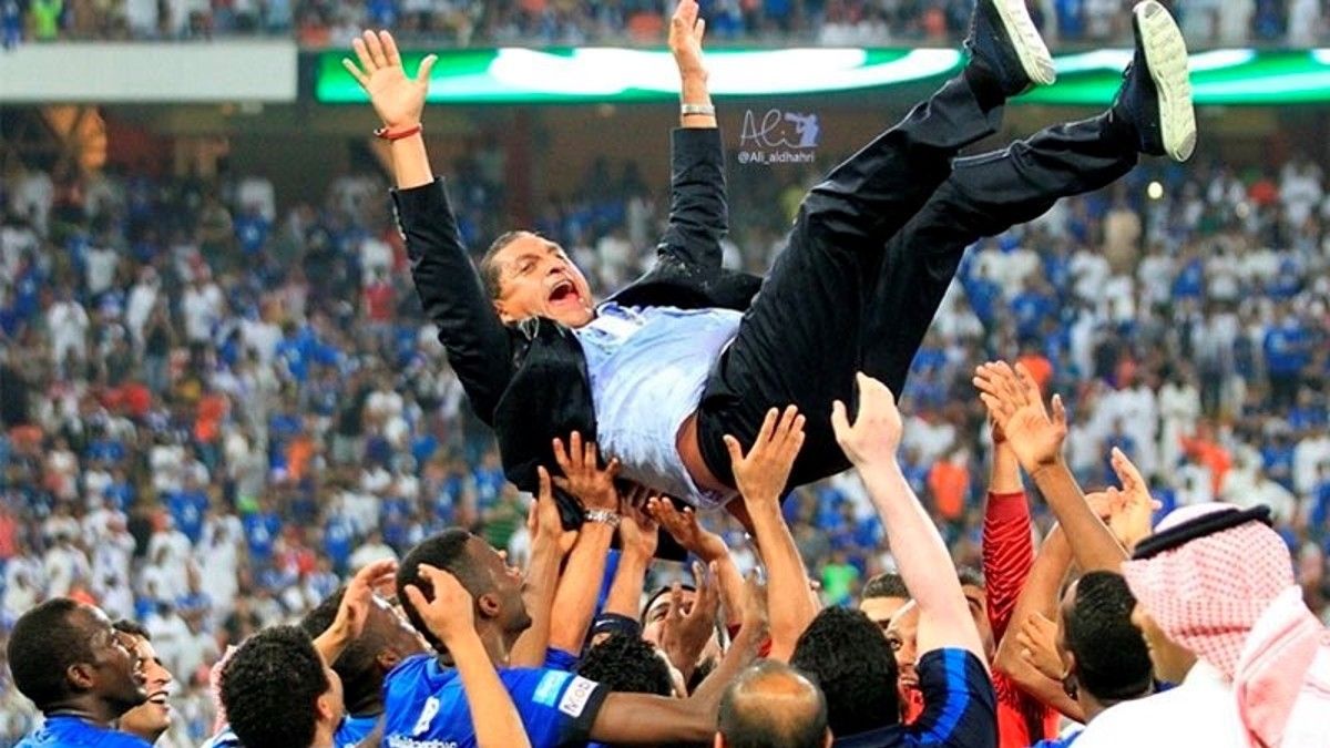El riojano sigue con su estirpe ganadora y en silencio volvió a los primeros planos del fútbol mundial. (Foto: @alhilal.f.c)&nbsp;