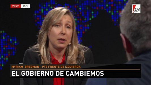 Myriam Bregman, dura contra Macri: “La pelea es ahora, miremos Brasil”