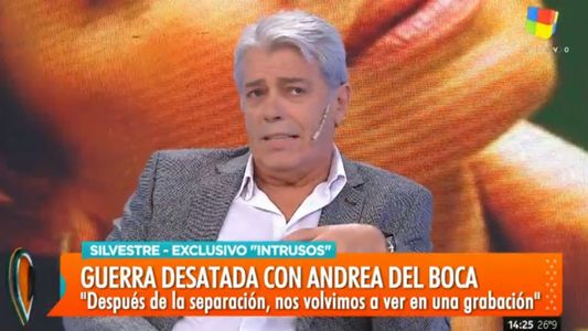Silvestre: Lo que dijo Andrea del Boca es todo mentira, no me encontró con ninguna mujer