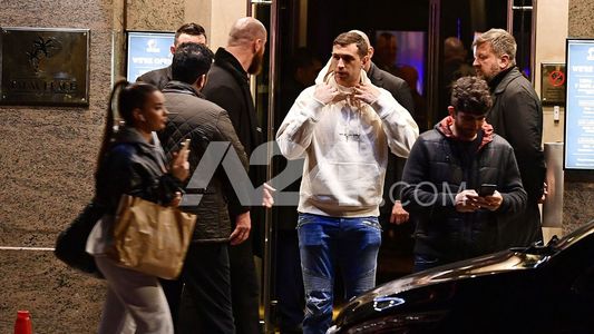 Dibu Martínez disfrutó con sus amigos de una noche en el casino