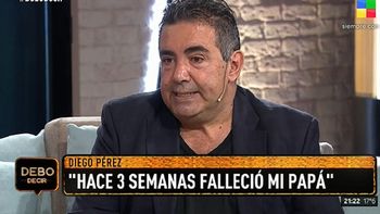 Diego Pérez: Mi papá eligió estar con su mujer y se fue