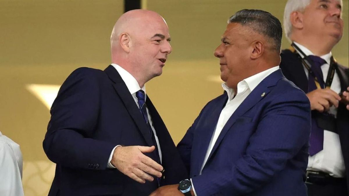 El presidente de la AFA