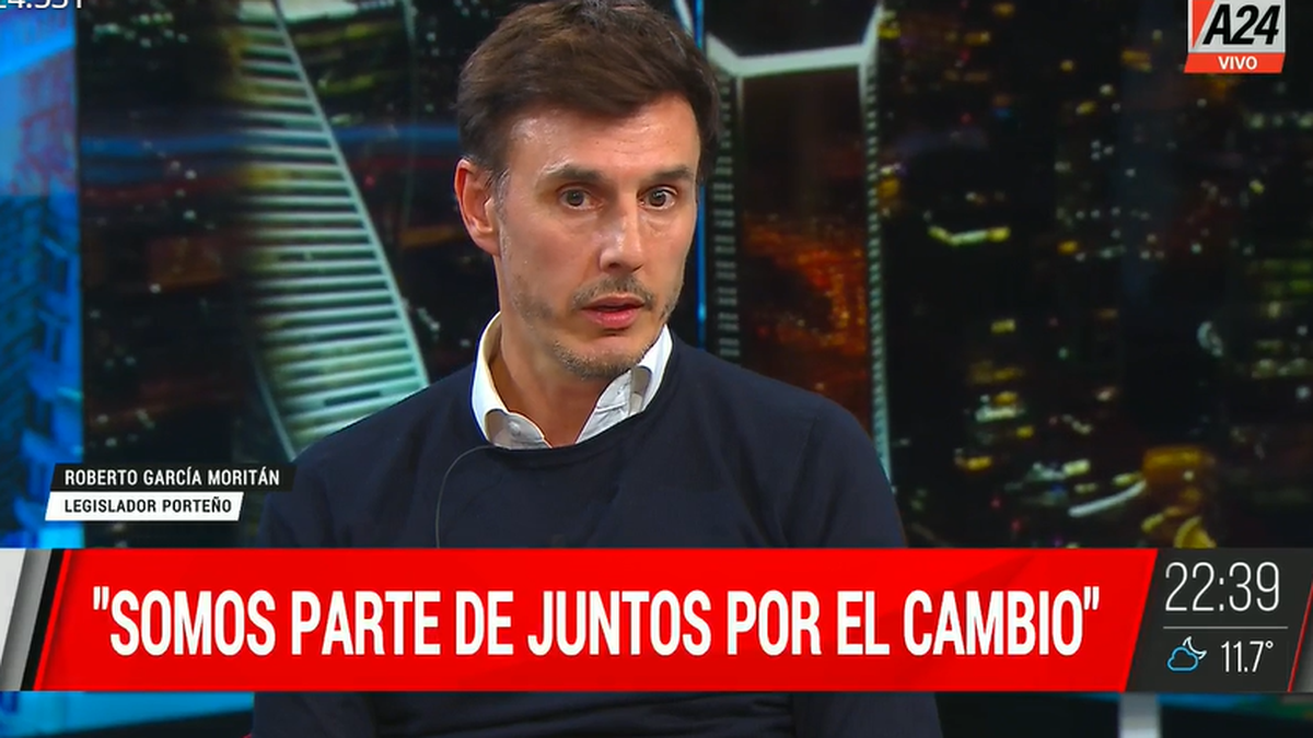 Roberto Gacría Moritán explicó por qué apoya a Jorge Macri.