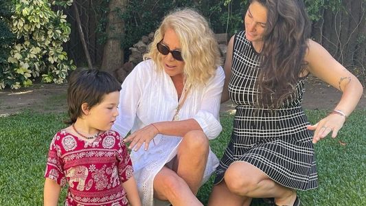 Reina Reech conoció a su nuevo nieto Belisario