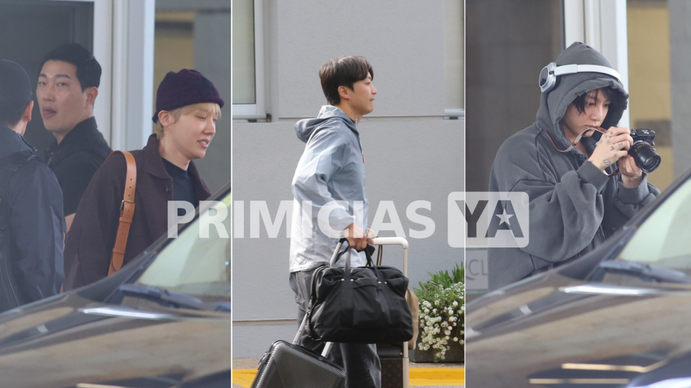 BTS en Argentina: las fotos de la llegada del fenómeno mundial del K-pop
