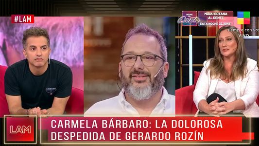 Carmela Bárbaro aseguró que Telefe le robó una idea de ficción a Gerardo Rozín: No le dieron el crédito