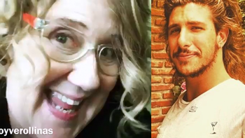 Verónica Llinás parodió el video de Rodrigo Eguillor