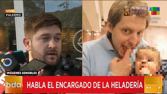 El encargado de la heladería de Palermo reveló cómo fueron los últimos minutos de Mariano Barbieri