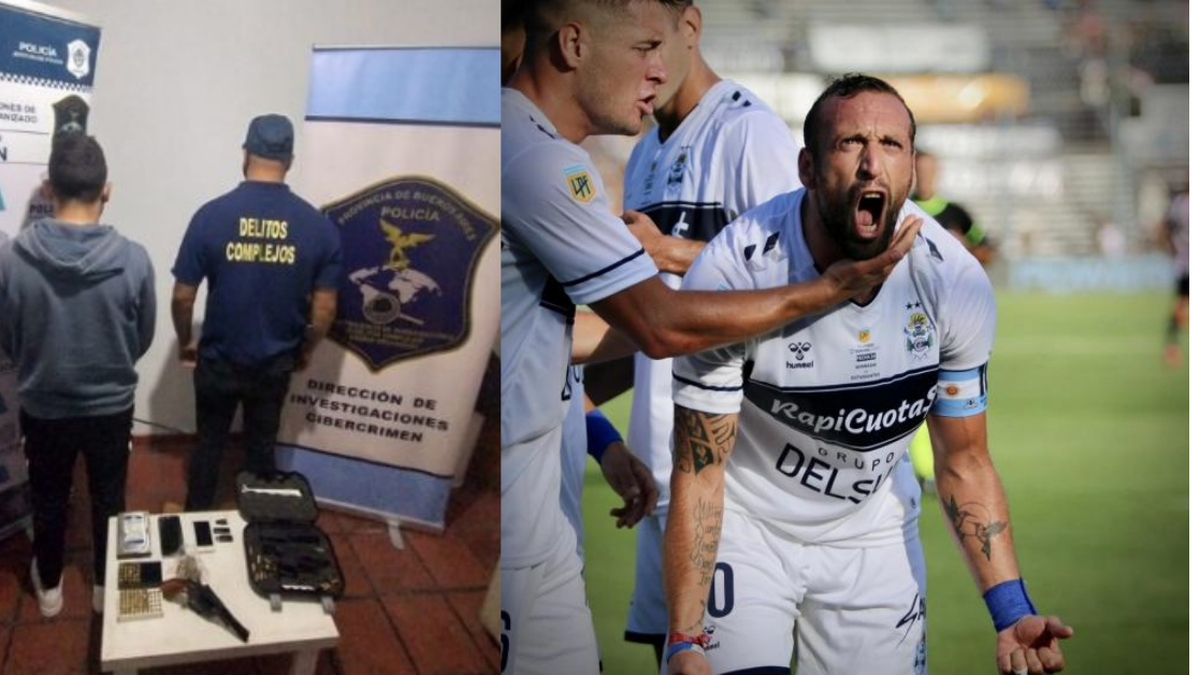 Detuvieron al sospechoso de amenazar a la familia del futbolista Brahian Alemán