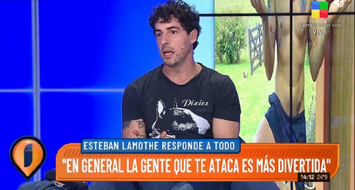 Esteban Lamothe: Me dicen cucaracha con K y yo no soy kirchnerista, sí apoyo a Alberto