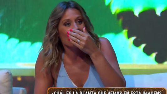Tremendo blooper de Rocío Marengo: ¡Se le escapó la respuesta en la definición del juego!