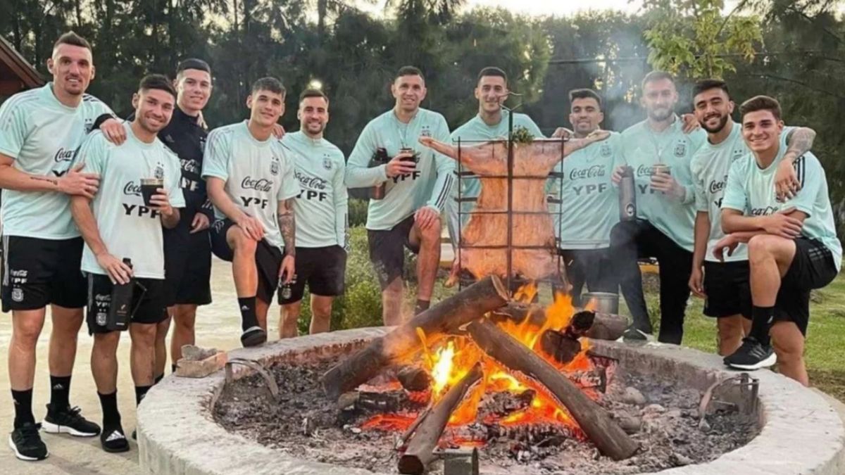 Mundial Qatar 2022: cuánta carne llevó la Selección Argentina para sus asados