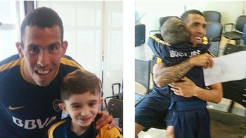 Carlos Tevez le dedicó uno de sus goles a Marcos: la conmovedora historia