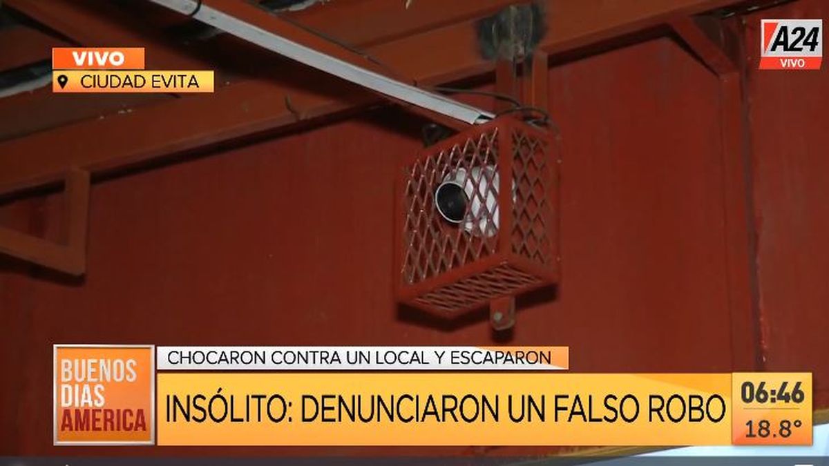 Ciudad Evita: hicieron un falso robo