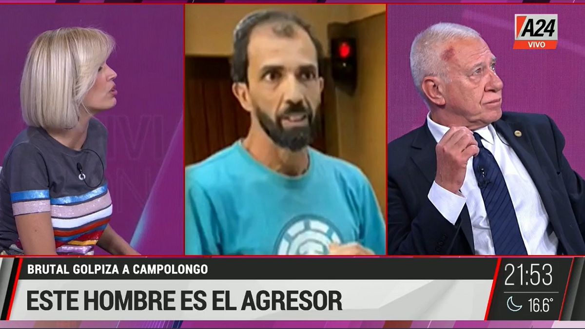 Brutal golpiza al periodista Carlos Campolongo