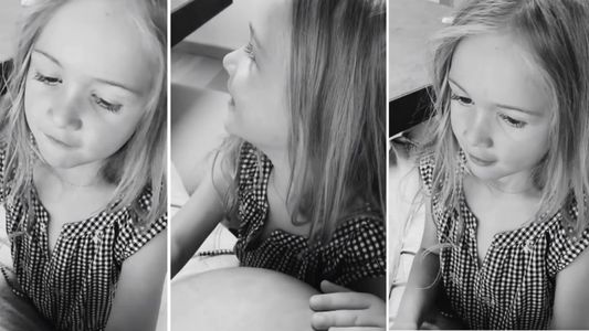 El tierno video de Zaira Nara con su hija Malaika definiendo el nombre del bebé