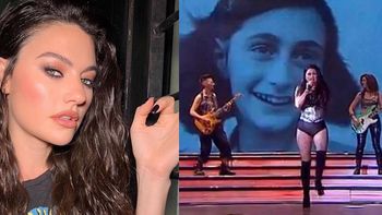 Tras la polémica en La Academia de ShowMatch, Jujuy Jiménez estuvo en el Centro Ana Frank