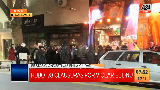 La Silvia Fest terminó con 110 detenidos en Palermo