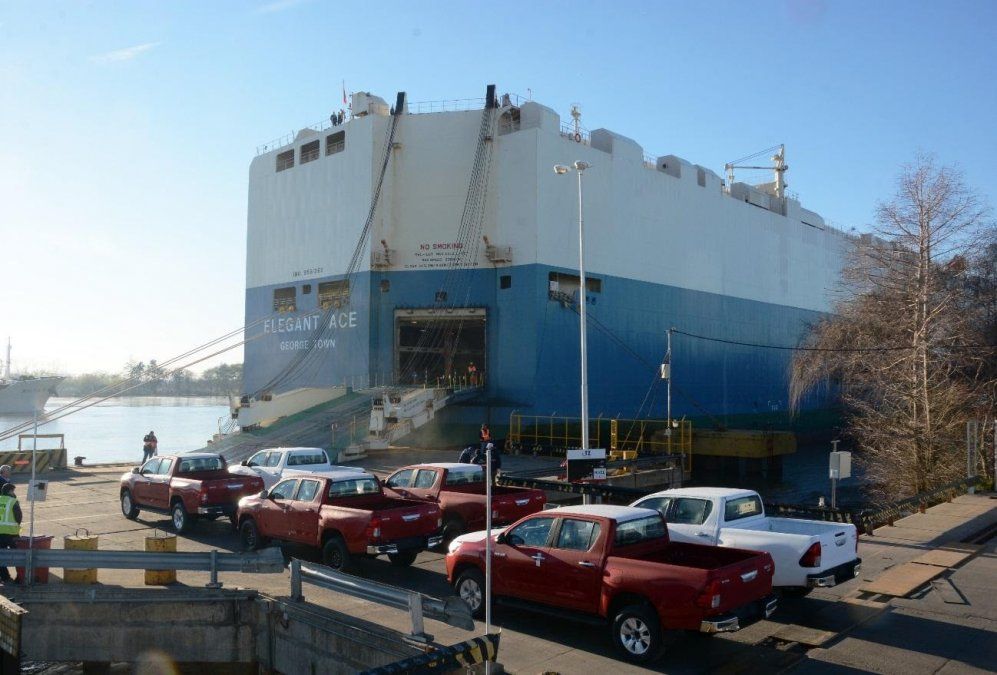 Toyota alcanzó un millón de unidades exportadas desde su planta de Zárate