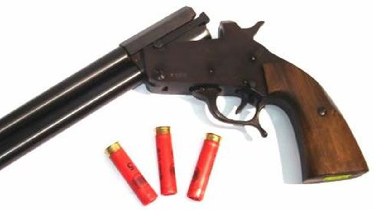 Arma tipo pistol&oacute;n