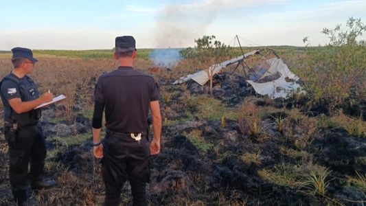 Tragedia aérea: murió un hombre al chocar con un ala delta contra cables de alta tensión