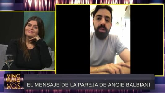 Angie Balbiani contó cómo conoció al padre de su futuro hijo: “No pensaba que iba a terminar en esto”
