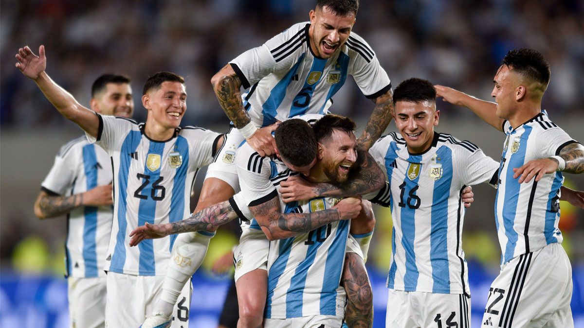 ¡Fiesta Total! Mirá Todos Los Goles De La Selección Argentina En El 7 A ...