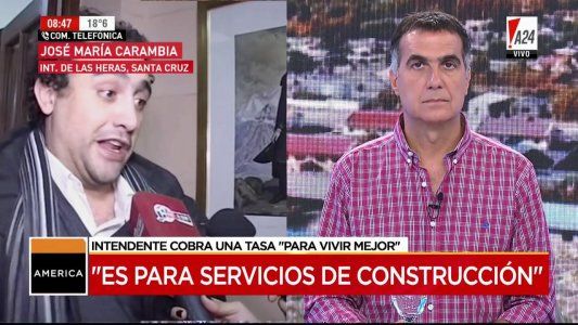 Un intendente de Santa Cruz aclaró por qué cobra un impuesto para vivir mejor